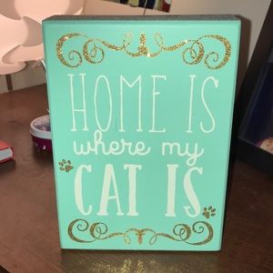 Francescas Cat Wooden Decor
